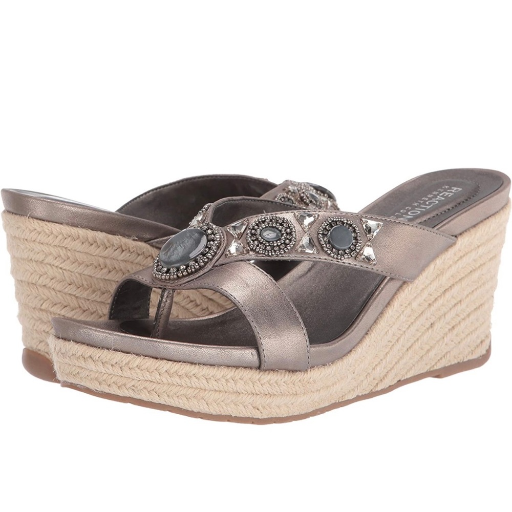 Kenneth Cole Reaction Women's Slip on Wedge Sandal